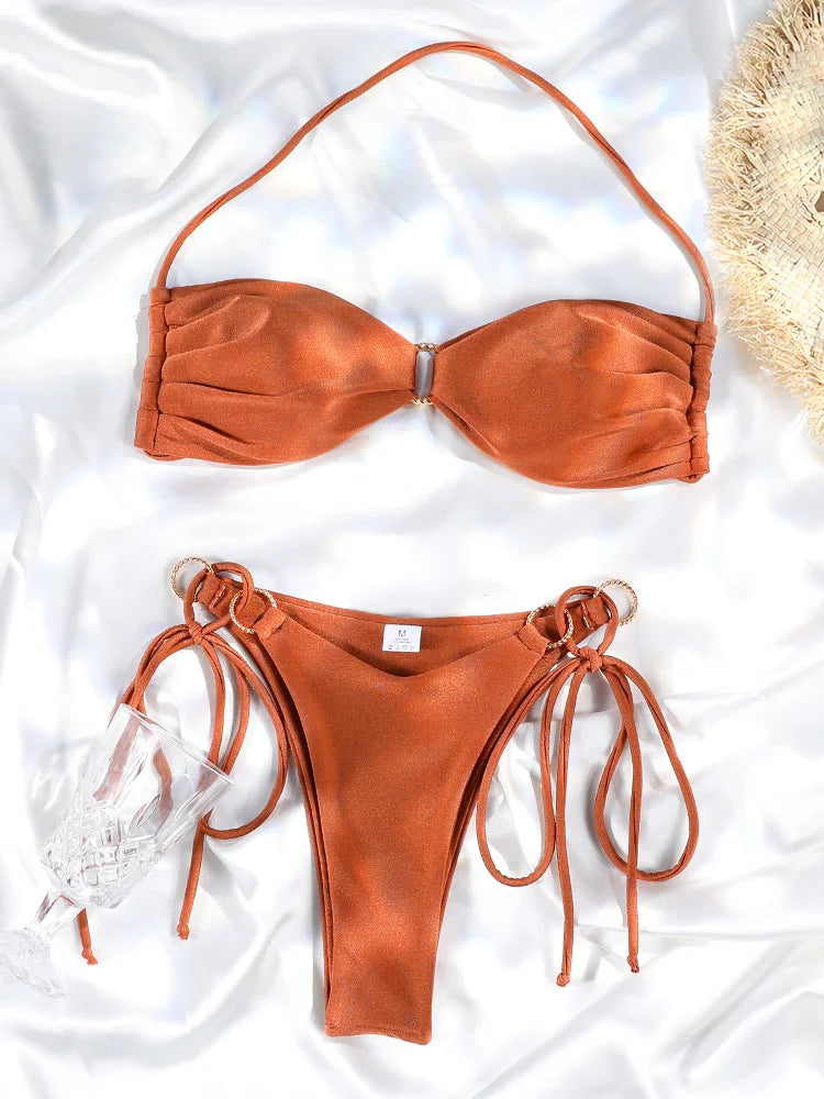 Brazilian Bikini Push Up Thong.